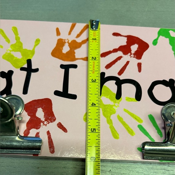 Children’s Art Display Plaque Wall Decor Kids Bedroom Classroom Decor Art Hanger - Picture 6 of 16